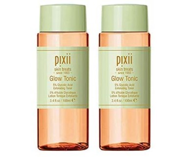 Pixi Skintreats, Glow Tonic, Exfoliating Toner,4.4fl.oz130ml pack 2